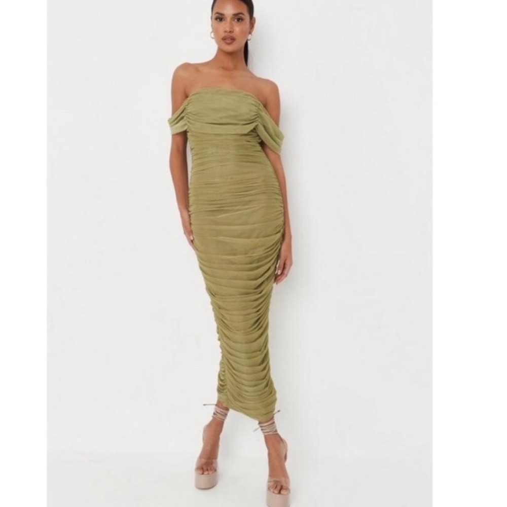 Missguided off the shoulder dress